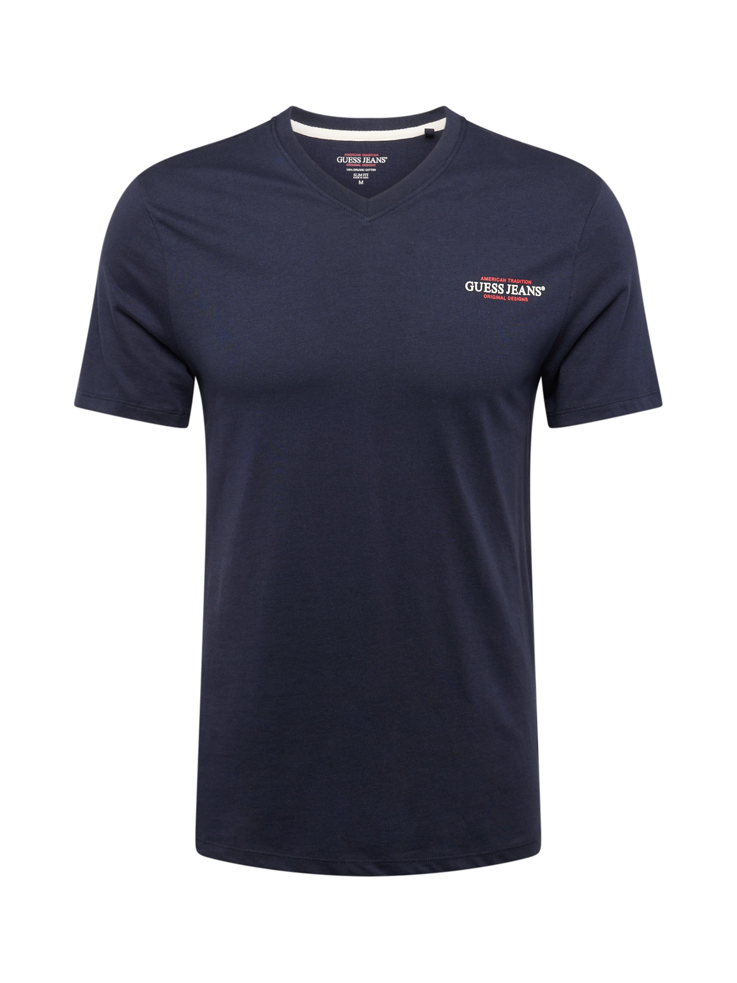 GUESS JEANS T-Shirt in Blau: Vorderseite