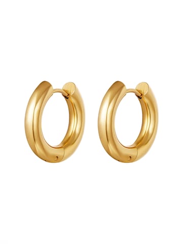 lePelou Earrings 'SOLEA' in Gold: front