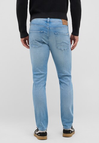 MUSTANG Slimfit Hose 'Style Vegas Slim' in Blau