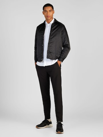 Veste mi-saison 'OLSON' BOSS Black en noir