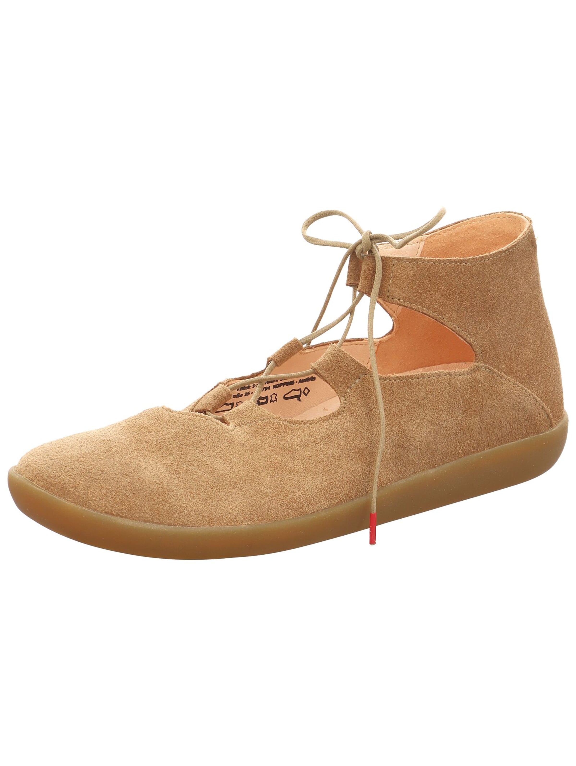 THINK! Schnürschuh 'Nature' in Braun: Vorderseite