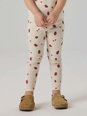 Skinny Leggings 'NMFHALINE' NAME IT en gris : devant