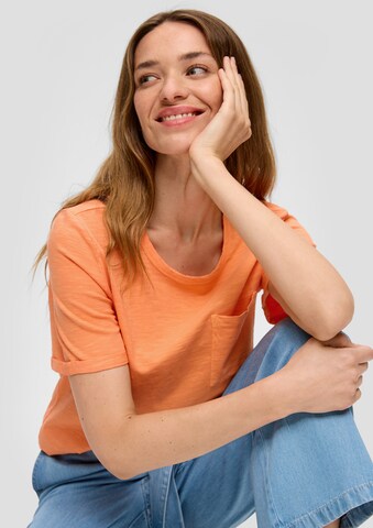 s.Oliver Shirt in Oranje