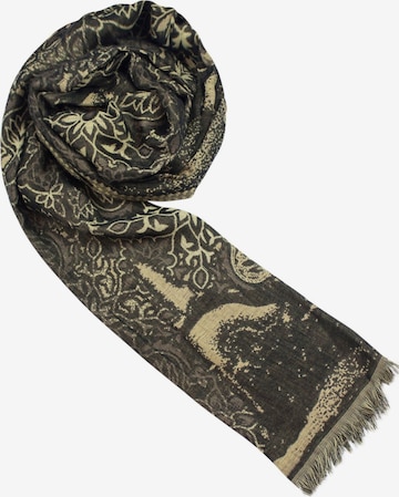 Sunsa Wrap 'Sunsa' in Brown: front