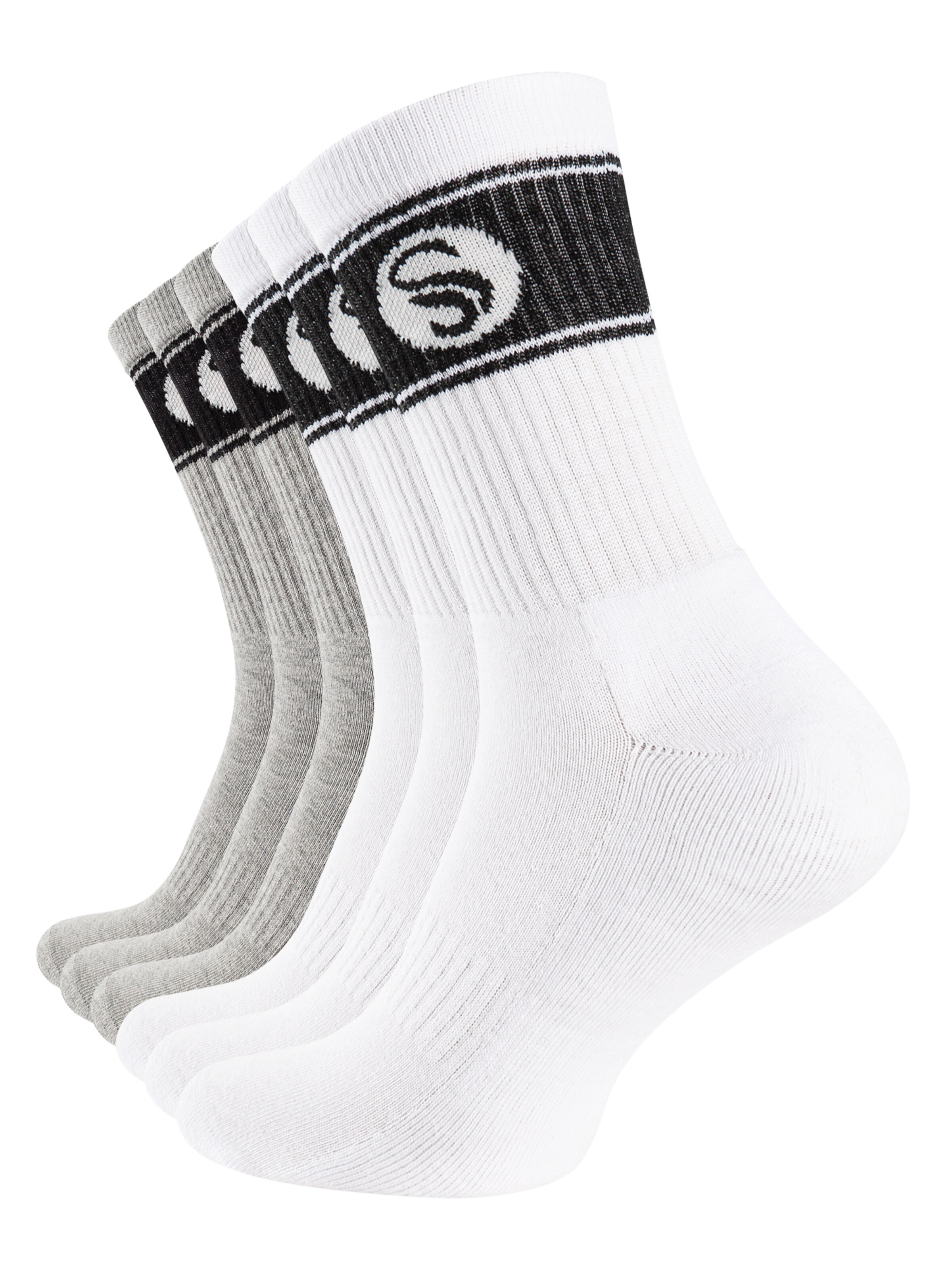 Stark Soul - Meias de desporto em cinzento: frente