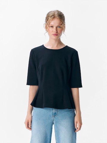 OBJECT Shirt 'OBJDORINA' in Black: front