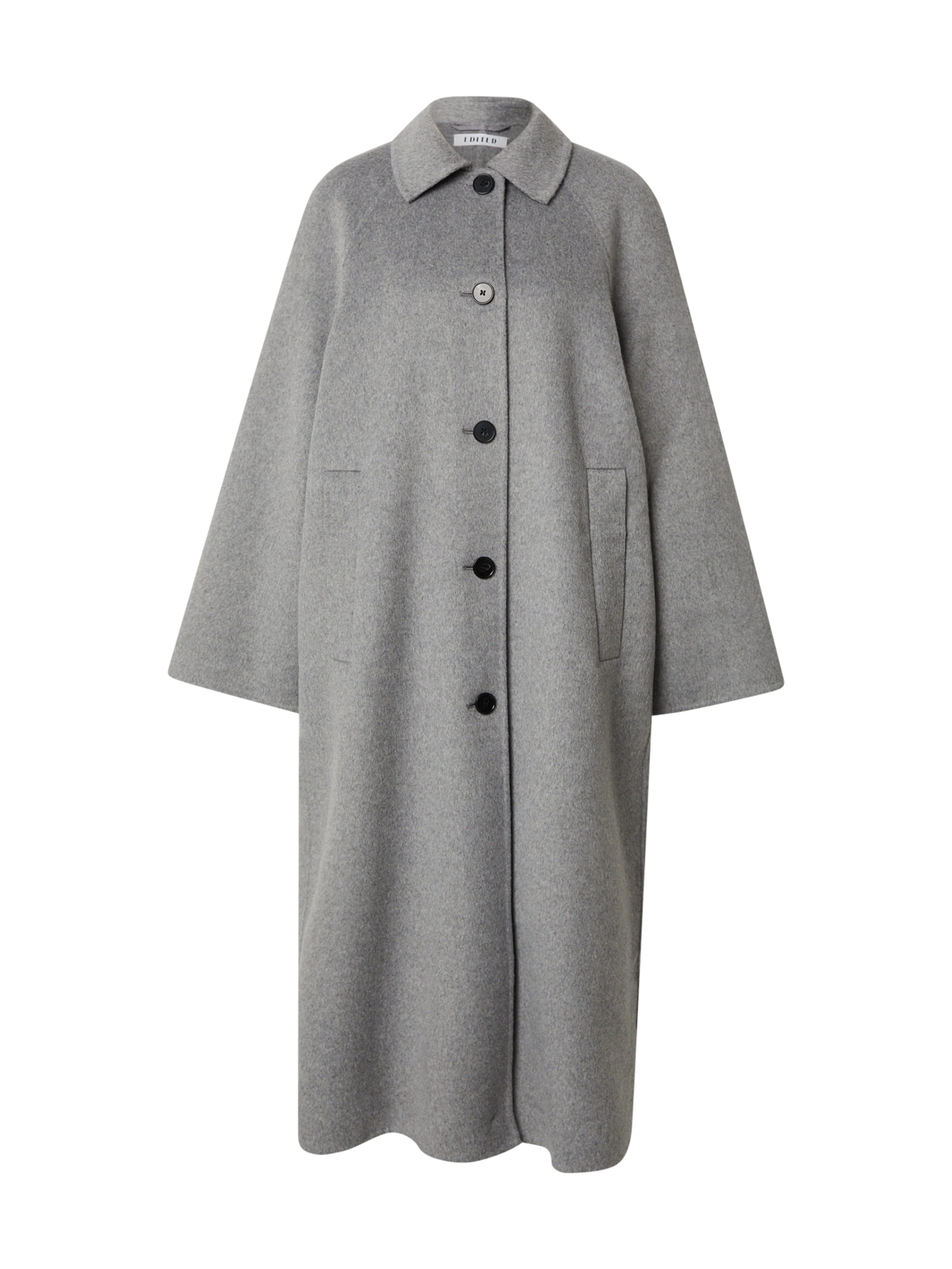 EDITED Φθινοπωρινό και ανοιξιάτικο μπουφάν 'Alea' σε γκρι: μπροστά