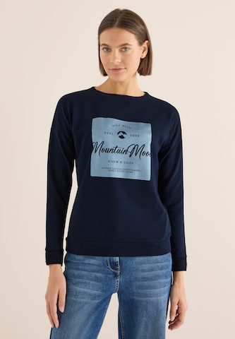 CECIL Shirt in Blue: front