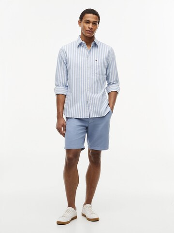 TOMMY HILFIGER Regular Fit Hemd in Blau