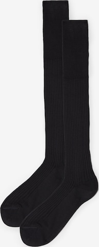 IUMAN Intimissimi Uomo Socks in Grey: front