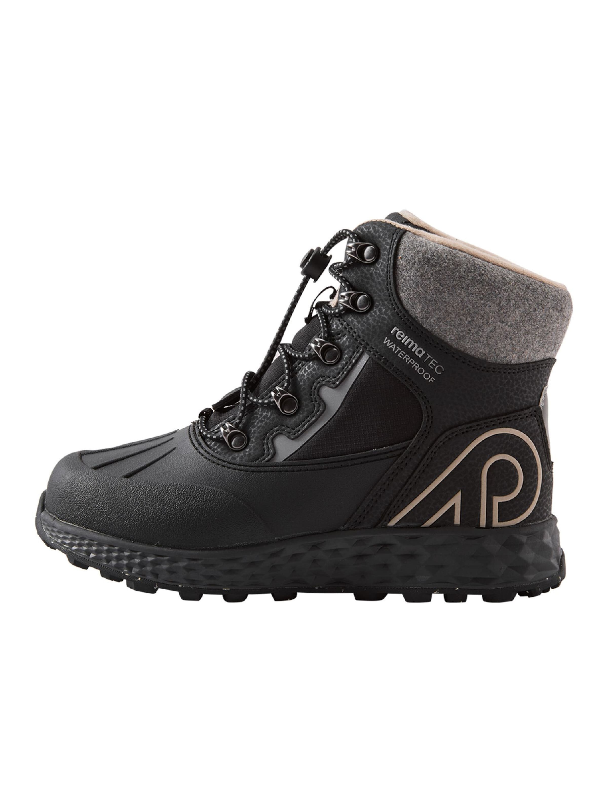 Boots Reima en noir : devant