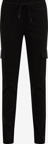 Pantalon WE Fashion en noir : devant