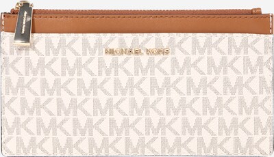 Portofel MICHAEL Michael Kors pe bej / bej închis / maro coniac, Vizualizare produs