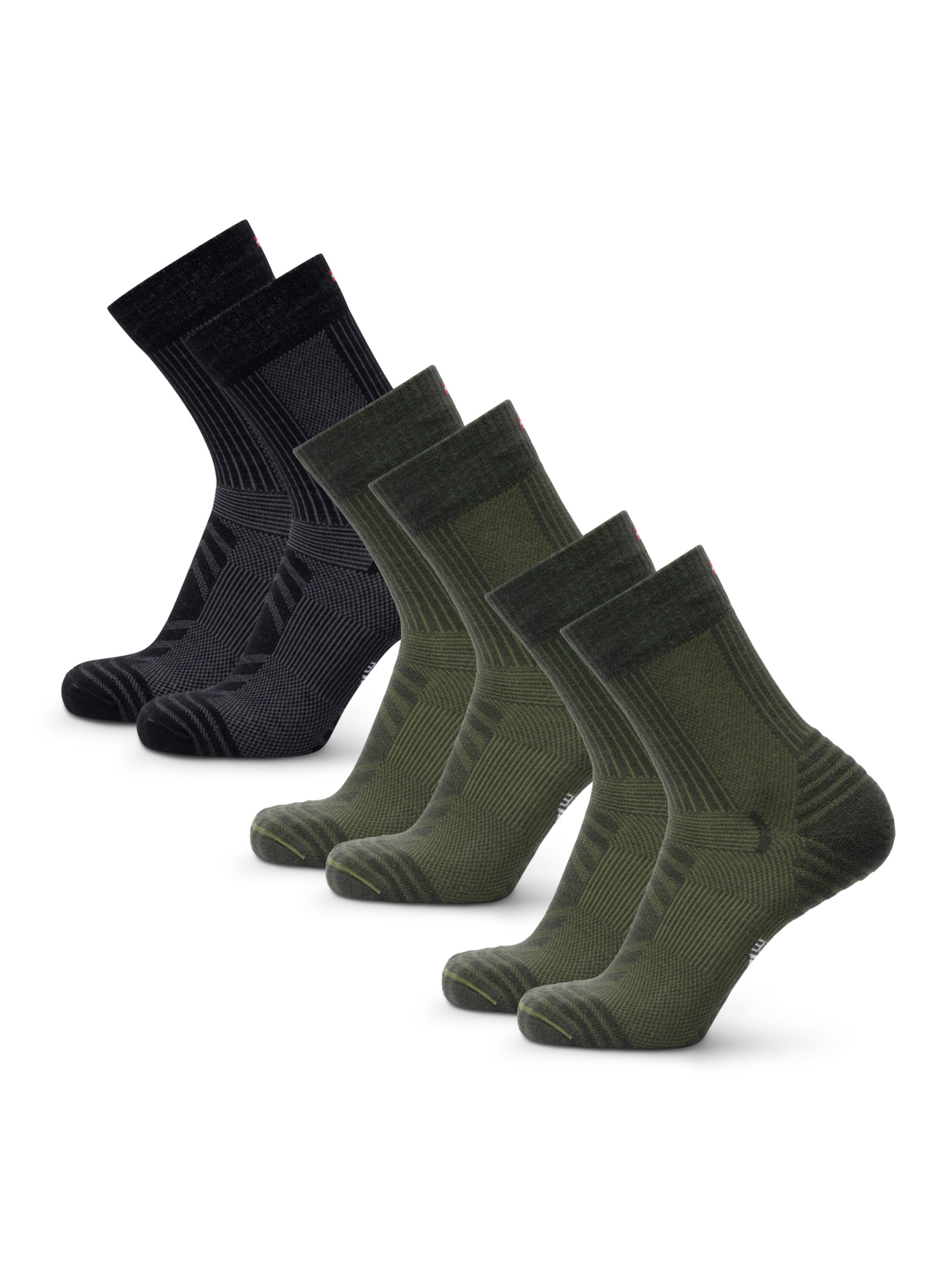 DANISH ENDURANCE Socken 'Light Hiking Crew' in Grün