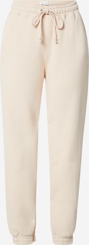 Abercrombie & Fitch Tapered Byxa i beige: framsida