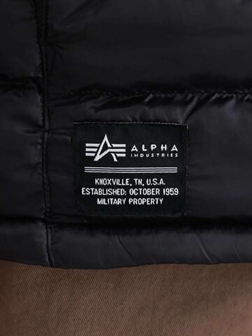 ALPHA INDUSTRIES Übergangsjacke 'Anorak'‌‌‌ in Schwarz