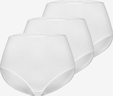 Hanro Slip 'Cotton Seamless' in Wit: voorkant