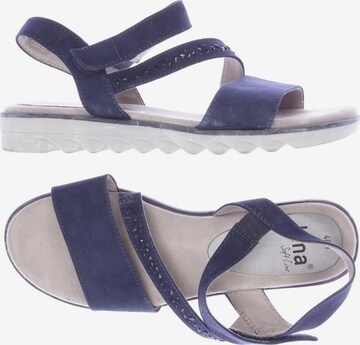 JANA Sandals & High-Heeled Sandals in 40 in Blue: front