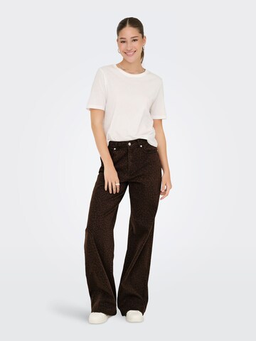 Loosefit Jean 'ONLMadison' ONLY en marron