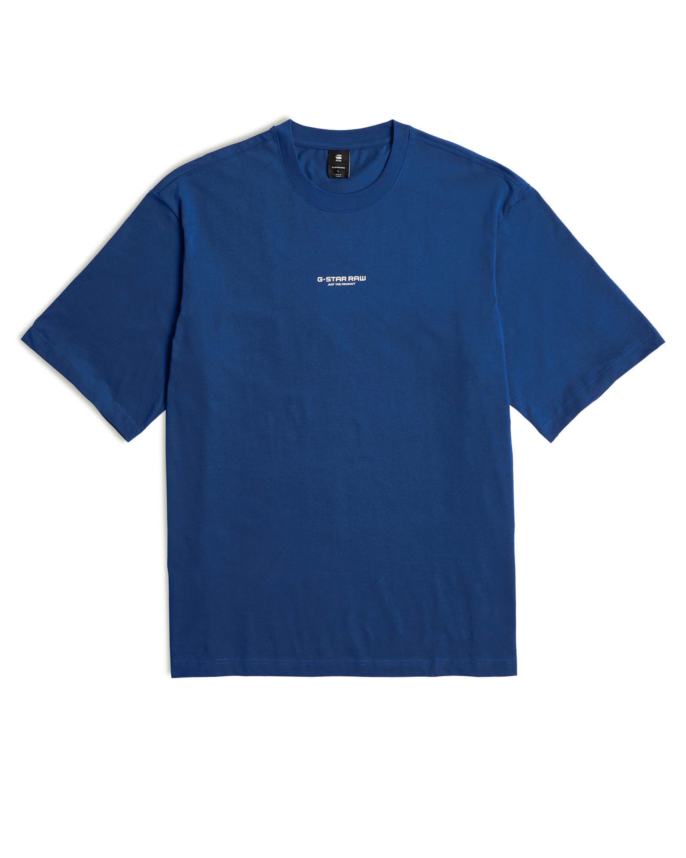 T-Shirt 'Boxy' G-STAR en bleu : devant