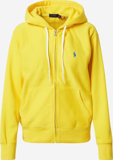 POLO RALPH LAUREN Sweatjacke in blau / gelb, Produktansicht