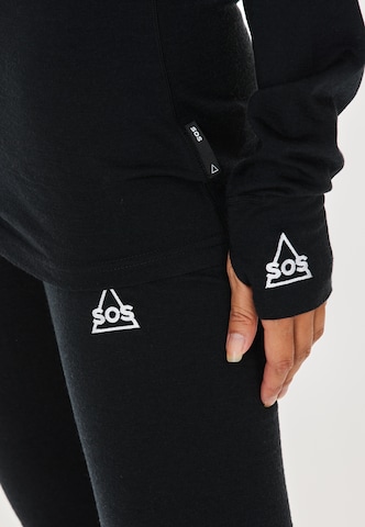 SOS Regular Sportunterhose 'Nuuk' in Schwarz