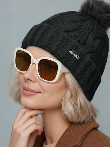 Neverless Mütze 'Caren' in Schwarz