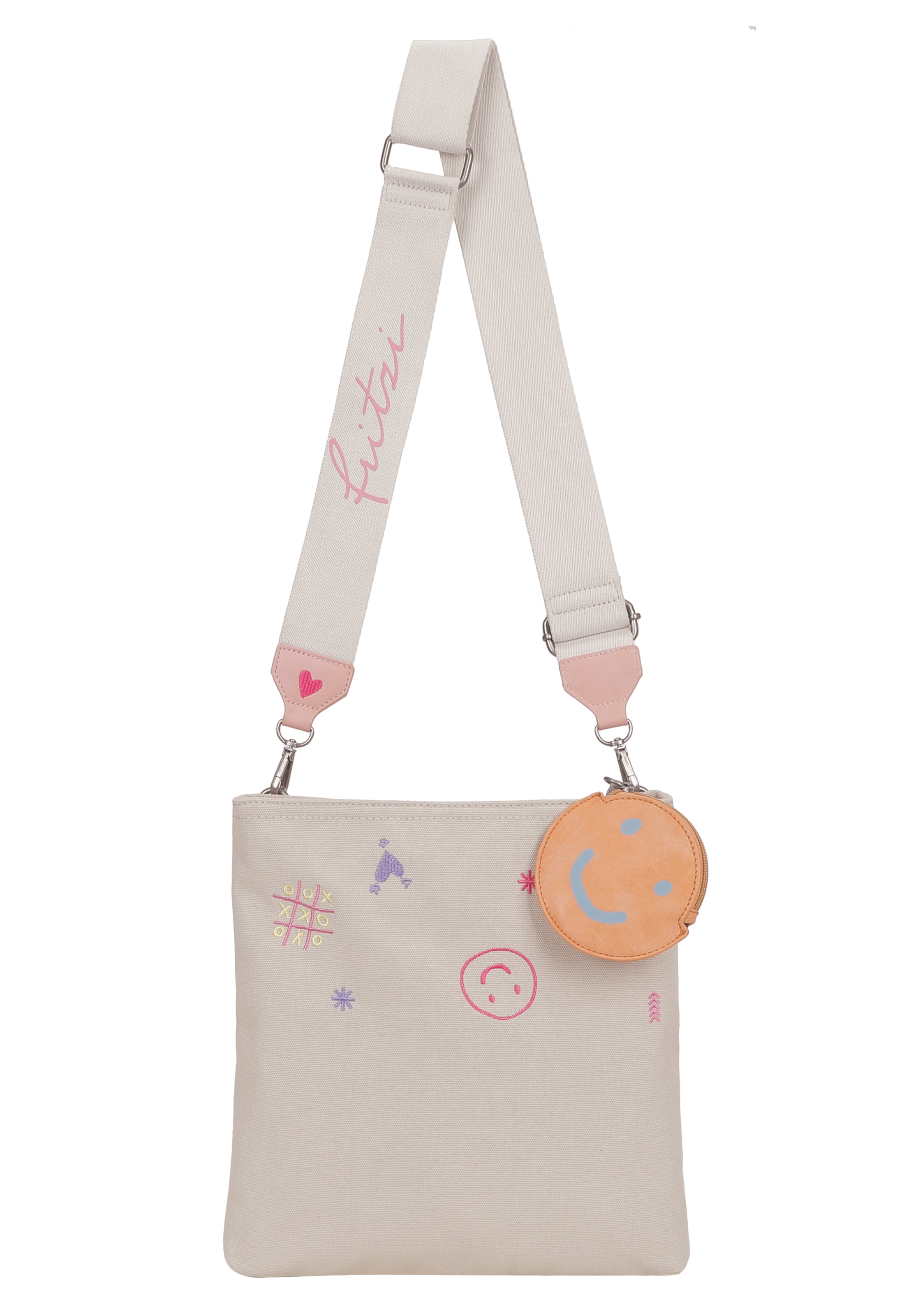 Fritzi aus Preußen Umhängetasche 'Ronja' in Braun: Vorderseite