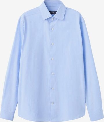 MANGO MAN Hemd 'Vecchia' in Blau: Vorderseite