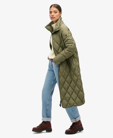 Manteau mi-saison Superdry en vert