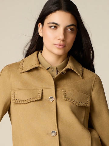 Giacca di mezza stagione di oltre in beige