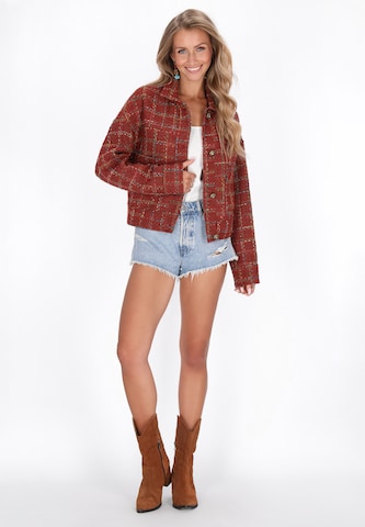 IZIA Between-season jacket in Red