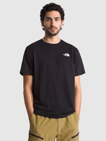THE NORTH FACE Shirt‌‌ in Schwarz: Vorderseite
