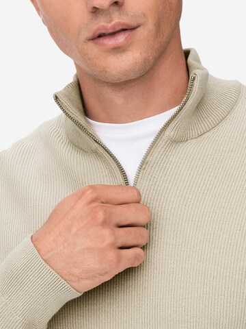 Only & Sons Sweatshirt 'Phil' in Beige
