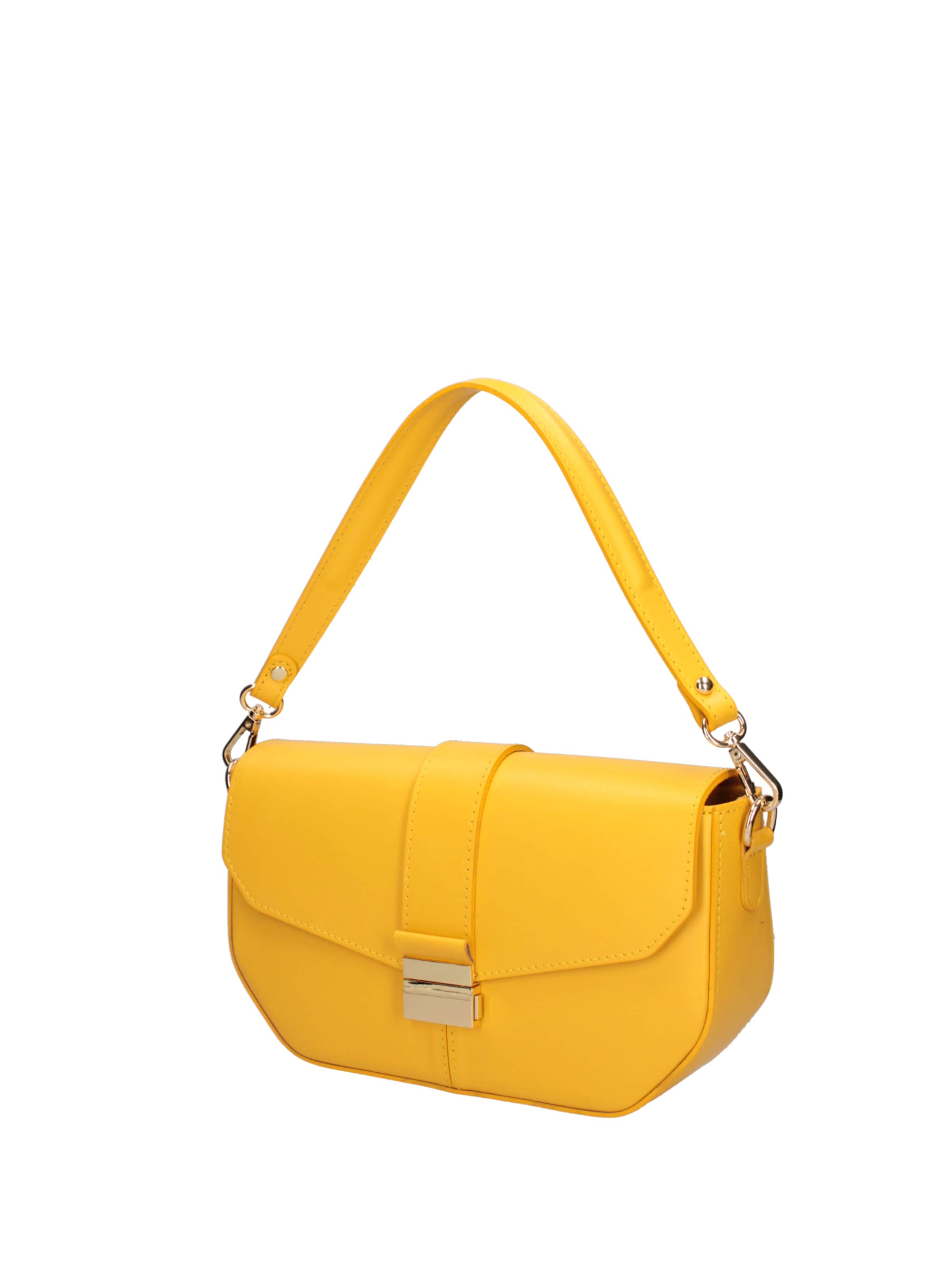 Roberta Rossi Schultertasche in Gelb