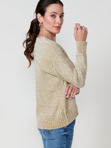 KOROSHI - Jersey en beige