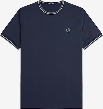 Fred Perry Shirt in Blue: front