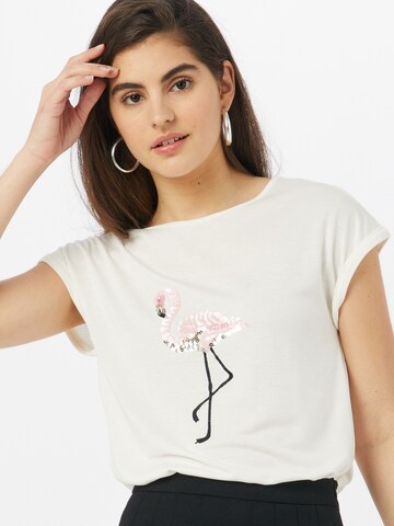 ABOUT YOU T-shirt 'Elif' i vit: framsida