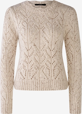 Pull-over OUI en beige : devant