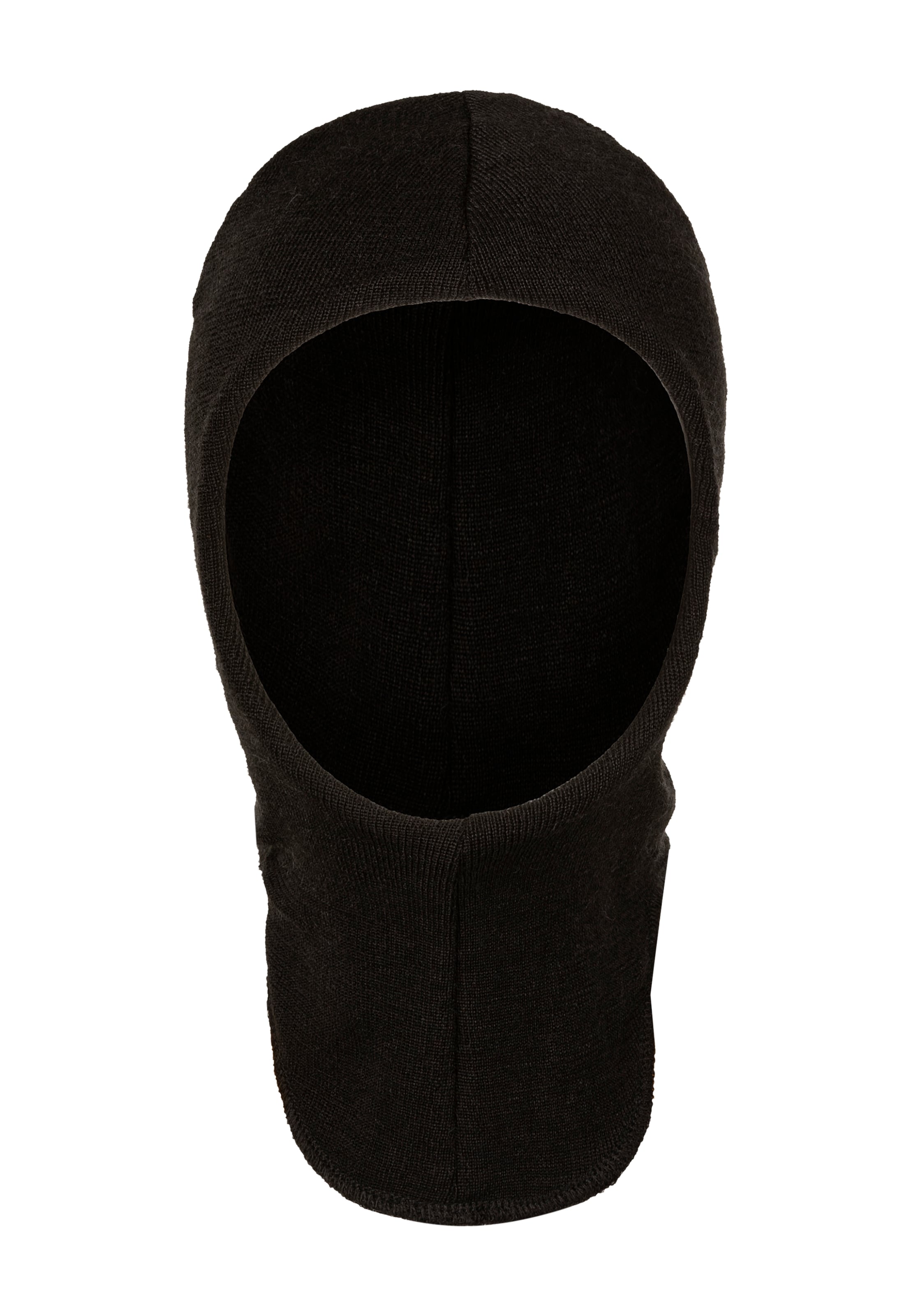 ZigZag Mütze in Schwarz: Vorderseite