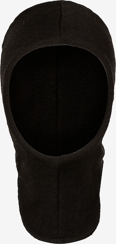 ZigZag Beanie in Black: front