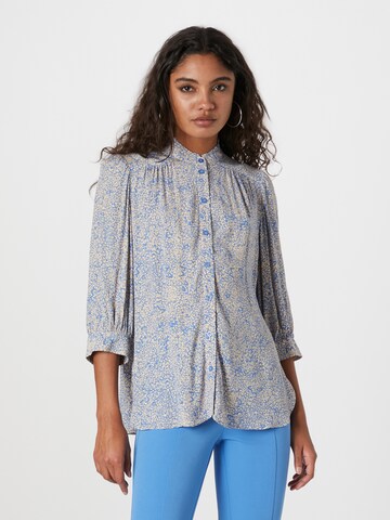 SECOND FEMALE Blouse 'Gioia' in Blue: front