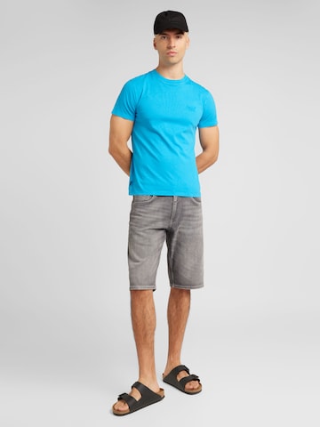 Superdry Koszulka 'ESSENTIAL' w kolorze niebieski