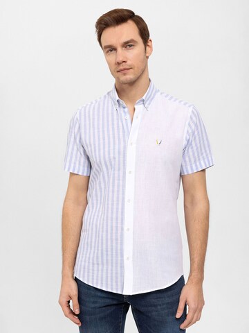 Regular fit Camicia di By Diess Collection in bianco: frontale
