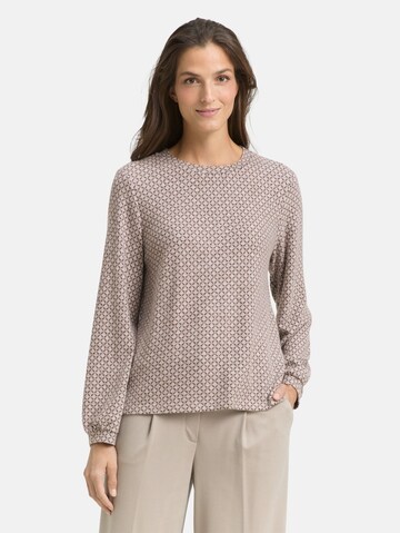 TOM TAILOR Shirt in Braun: Vorderseite