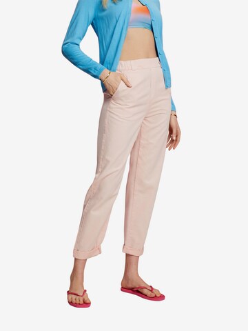 Regular Pantalon ESPRIT en rose