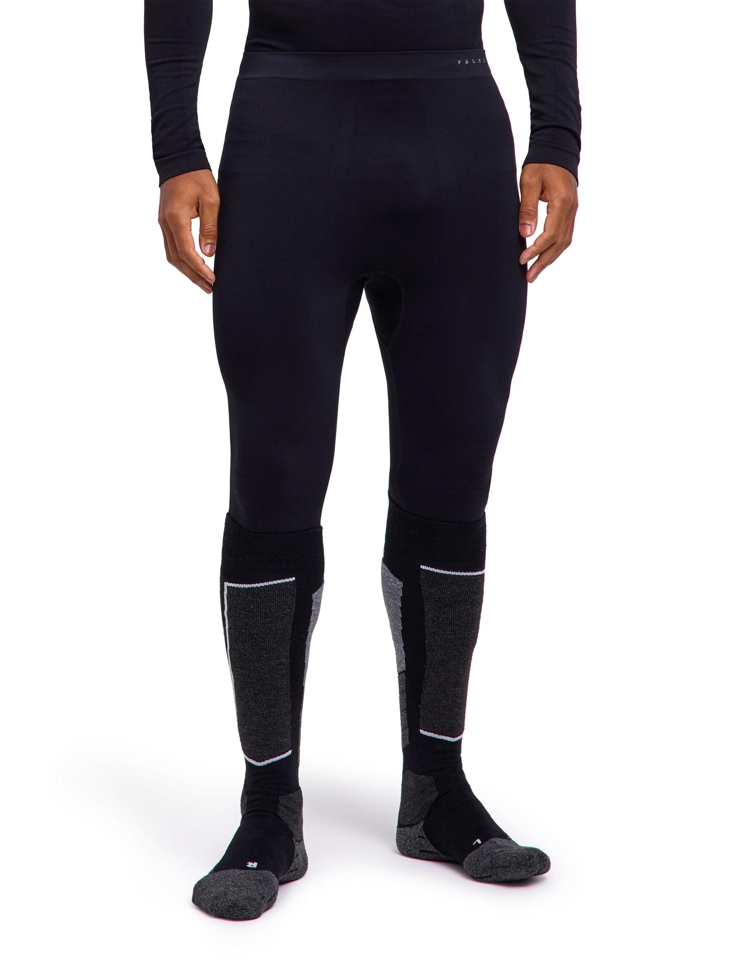 FALKE Sporthose '3/4'‌‌‌ in Schwarz: Vorderseite