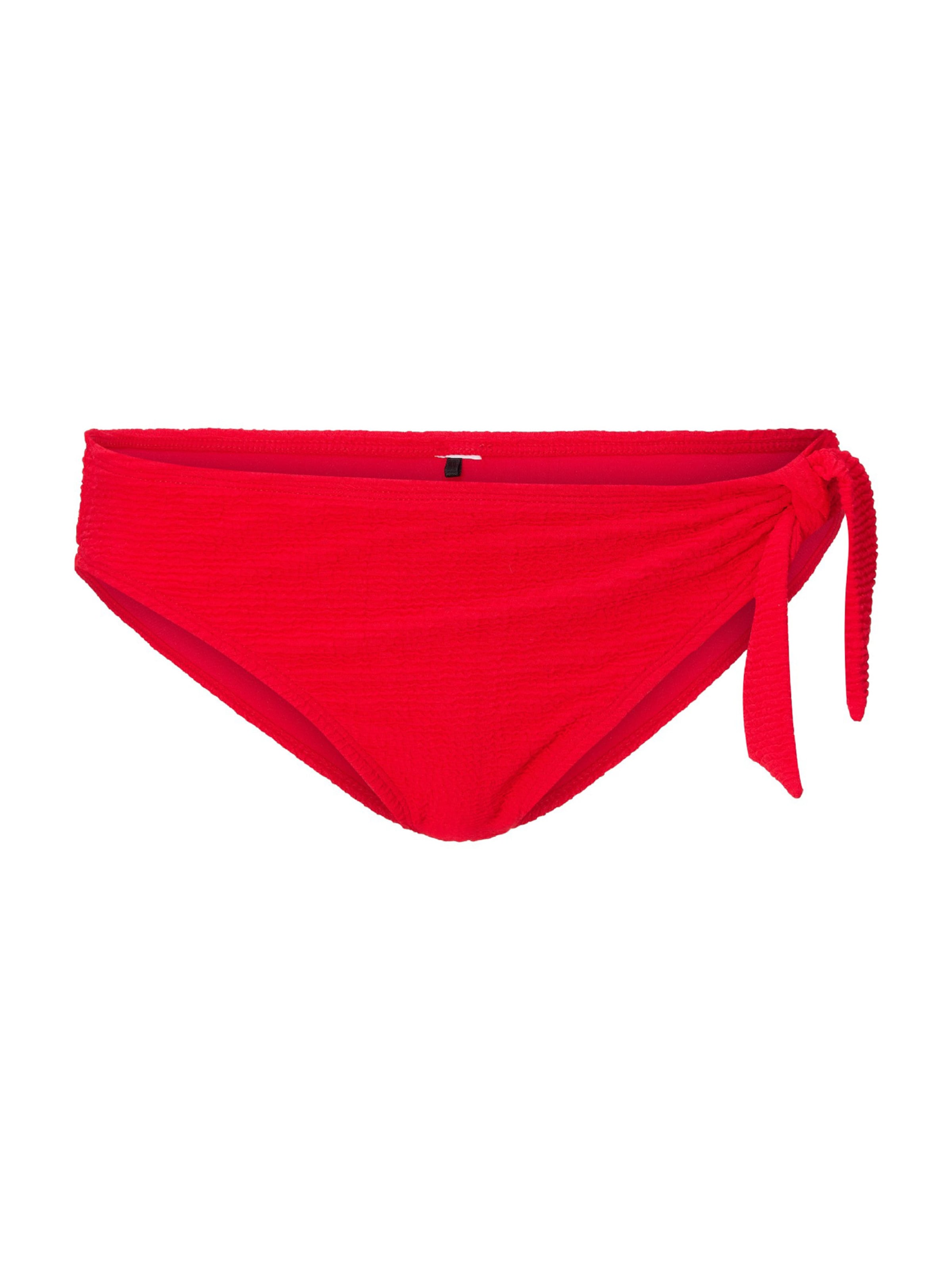 Slip bikini di LingaDore in rosso: frontale