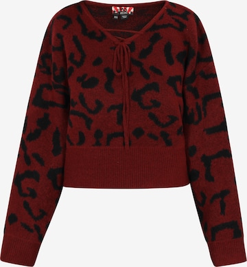 myMo ROCKS Pulóver - piros: elől