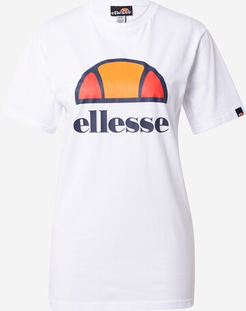 ELLESSE Λειτουργικό μπλουζάκι 'Arieth' σε λευκό: μπροστά